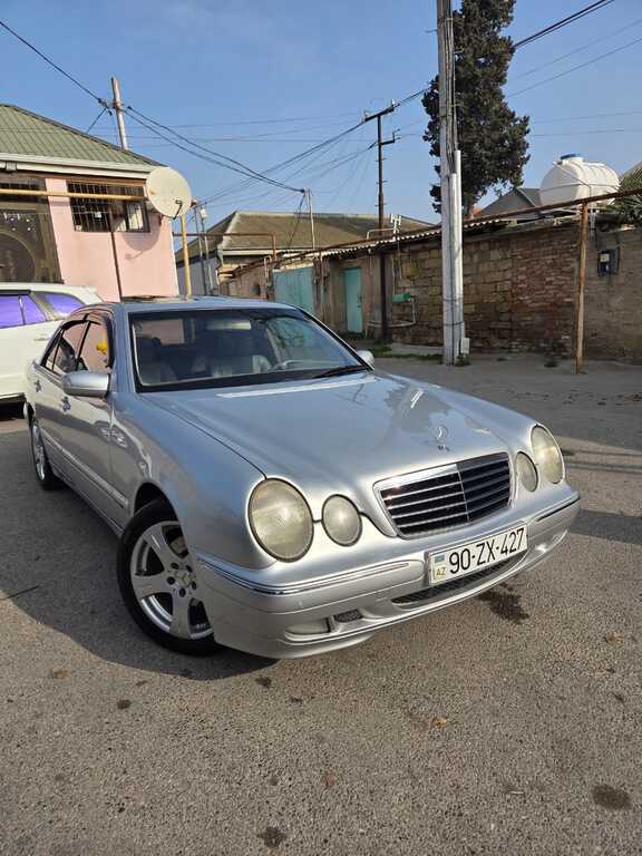 Mercedes E 270, 2.7 L, 2000 il, 450 000 km — Avtomobillər, Bakı (2)