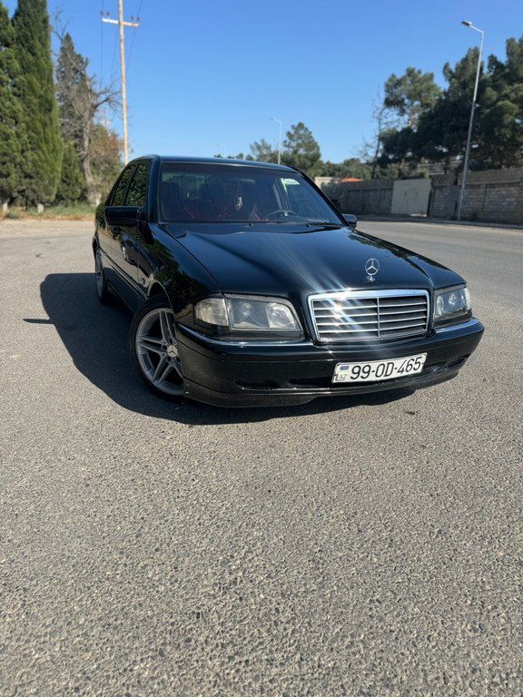 Mercedes C 200, 2.0 L, 1999 il, 283 254 km — Avtomobillər, Sumqayıt (5)