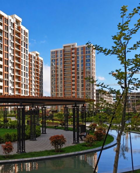 2-otaqlı yeni tikili, Yasamal r., 44 m² — Bakı