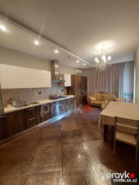 Nəsimi rayonunda 2 otaqlı Yeni tikili Kirayə verilir, 125 m²