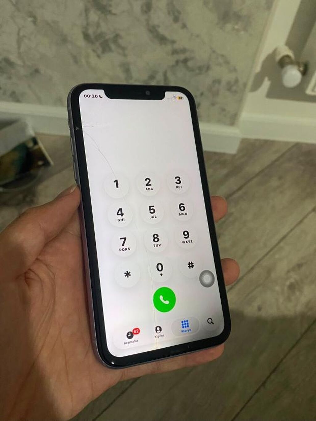 IPhone 11, 128 GB, Matte Gold, Kredit, Qırıq, Simsiz şarj — Apple iPhone, Sumqayıt (6)