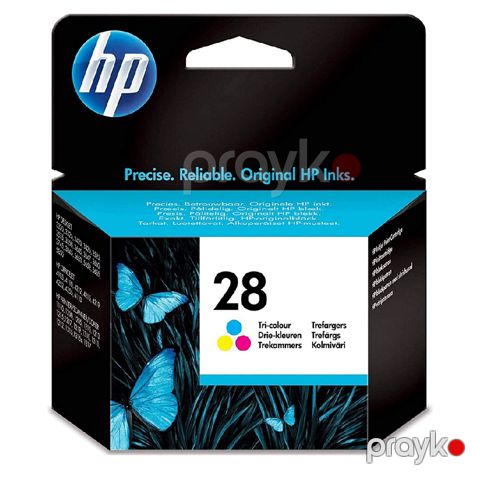 Kartric HP 28 Tricolor Inkjet Cartridge (C8728AE) — Bakı