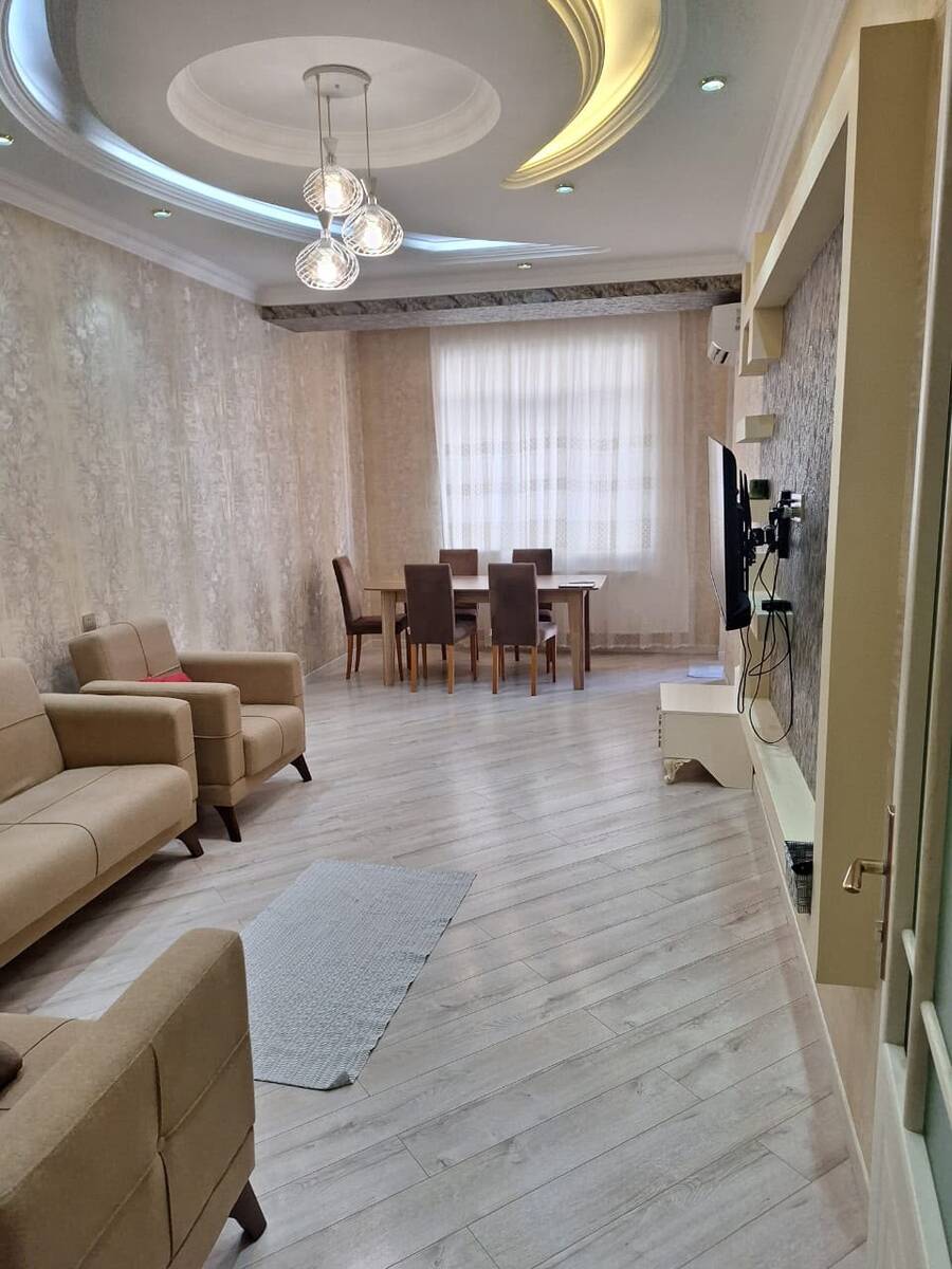 İcarəyə verilir 2 otaqlı yeni tikili 120 m² — Mənzil, Bakı (2)
