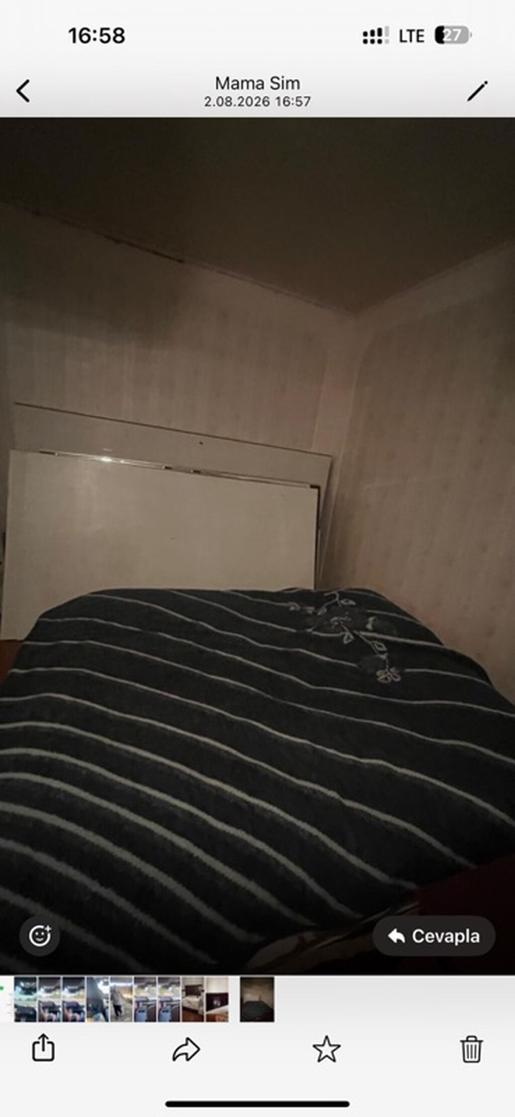 Yataq otağı dəsti - İki nəfərlik çarpayı: ağ korpus, qalın ortopedik — Yataq otağı mobilya dəstləri, Şirvan (3)
