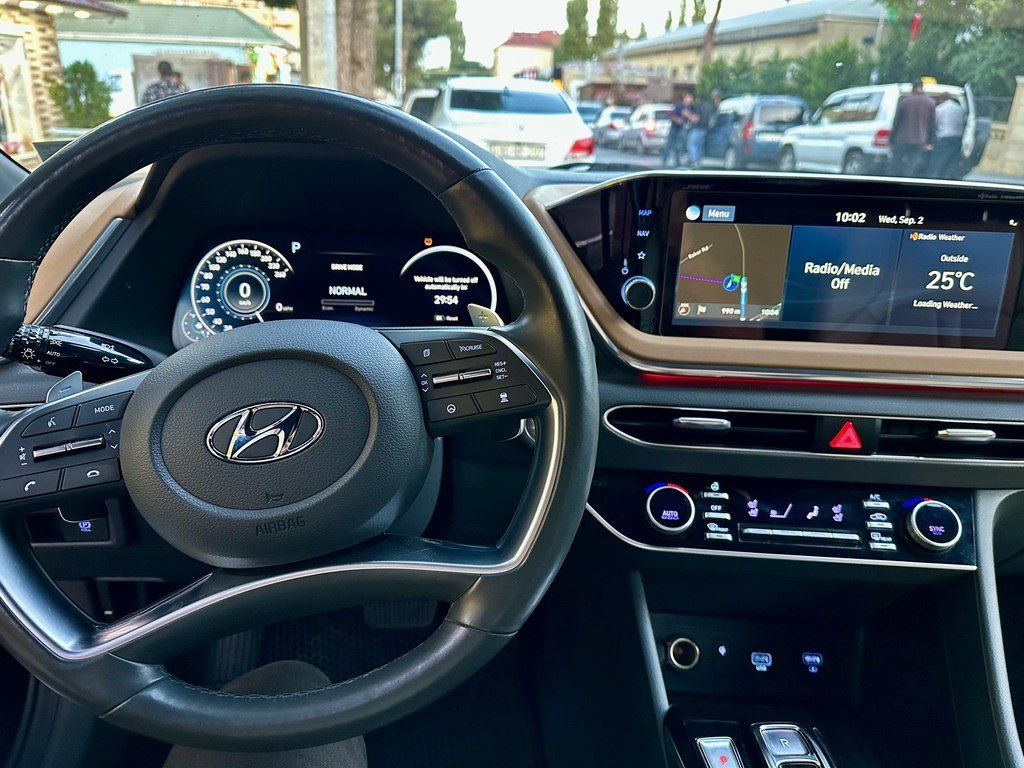 Hyundai Sonata, 1.6 L, 2020 il, 93 000 km — Avtomobillər, Bakı (7)