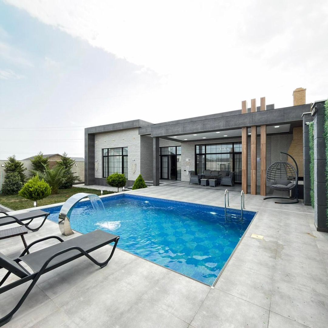 Satılır 5 otaqlı həyət evi/bağ evi 400 m² — Ev, villa, Bakı (3)