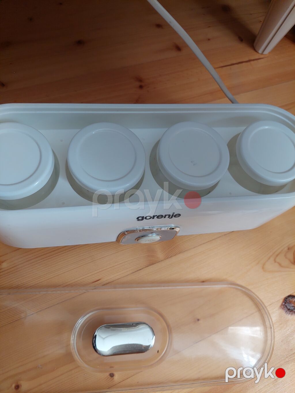 Gorenje qatıqbişirən aparat - Brend: Gorenje - Rəng: ağ, xrom — Digər mətbəx texnikası, Bakı (2)