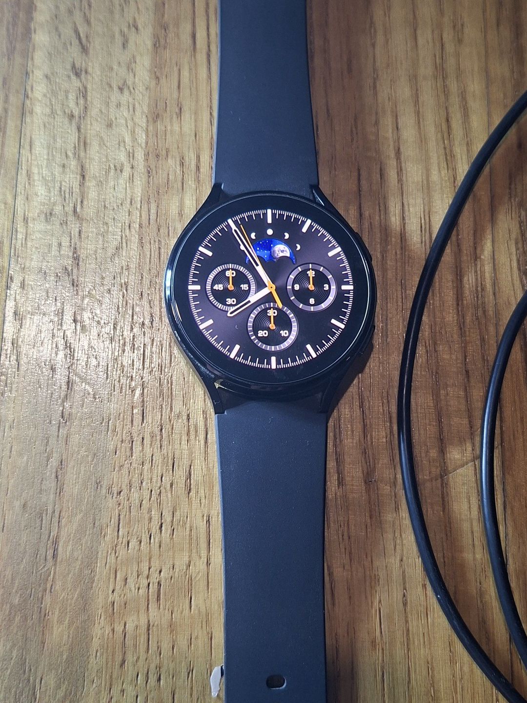 Samsung Galaxy Watch 4 Black 44mm — Ağıllı saatlar və biləkliklər, Bakı (3)