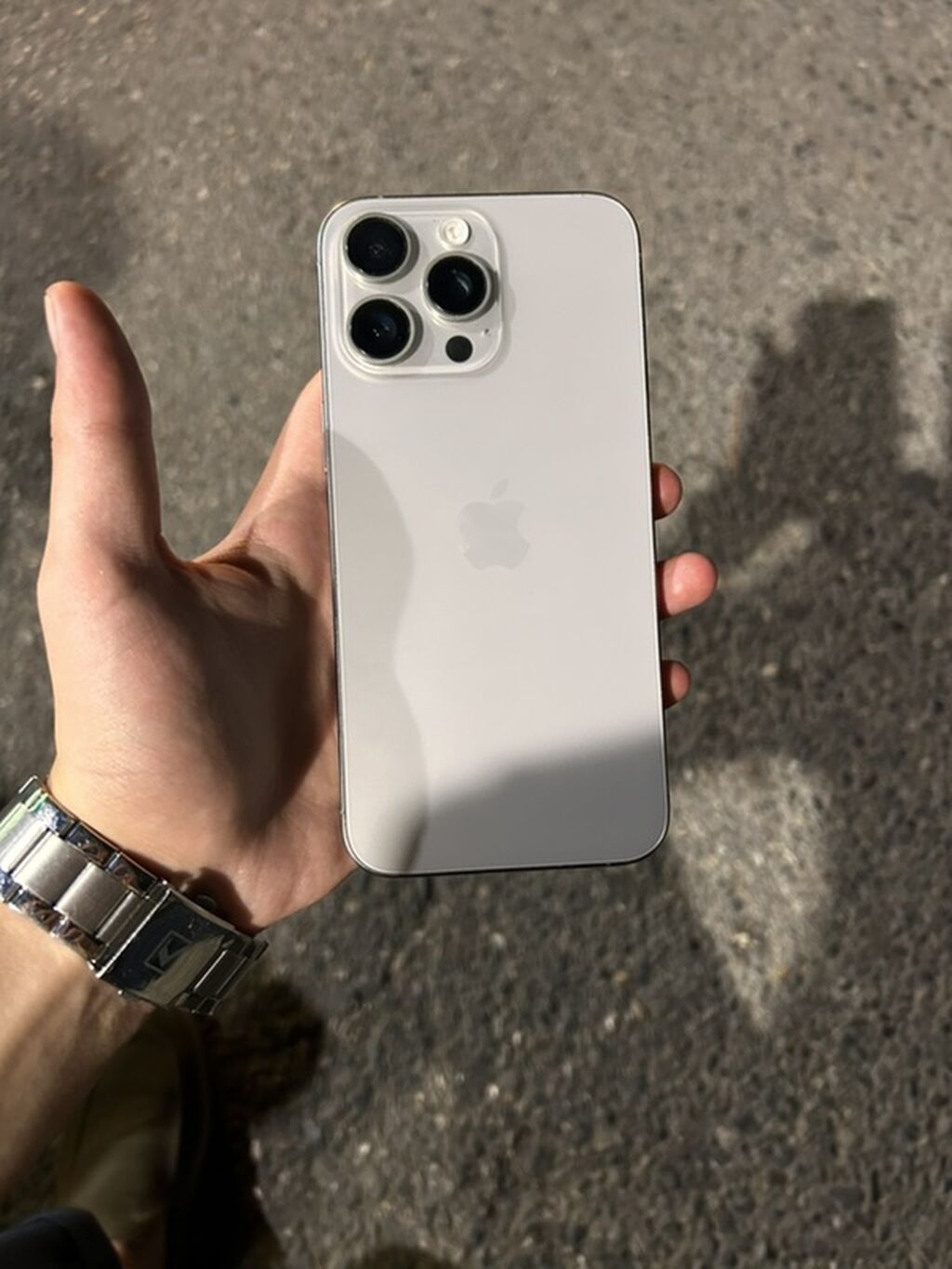 IPhone 15 Pro Max, 256 GB, Gümüşü, Face ID — Apple iPhone, Bakı (3)