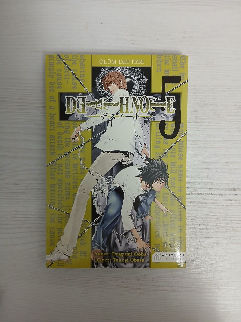 Məhsul: Death Note (Ölüm Dəftəri) manga – 1–6 cild - Dil: Türk dili — Kitablar, Bakı (5)