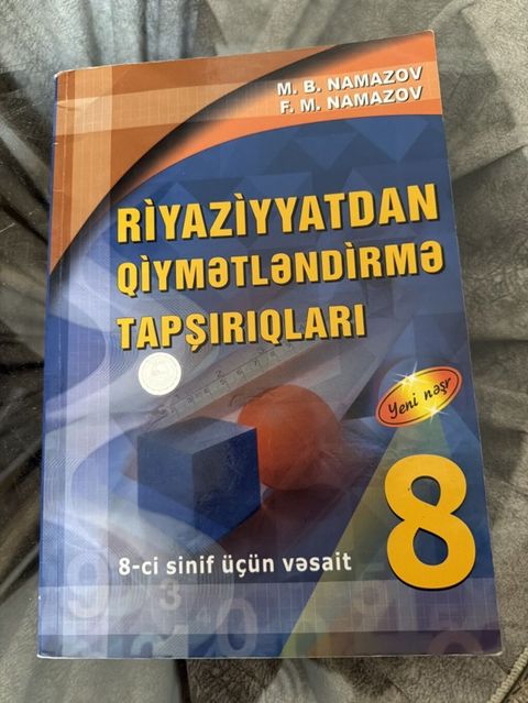 Riyaziyyatdan Qiymətləndirmə Tapşırıqları – 8-ci sinif üçün vəsait — Digah