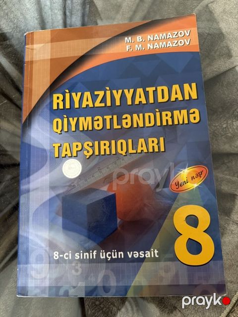 Riyaziyyatdan Qiymətləndirmə Tapşırıqları – 8-ci sinif üçün vəsait