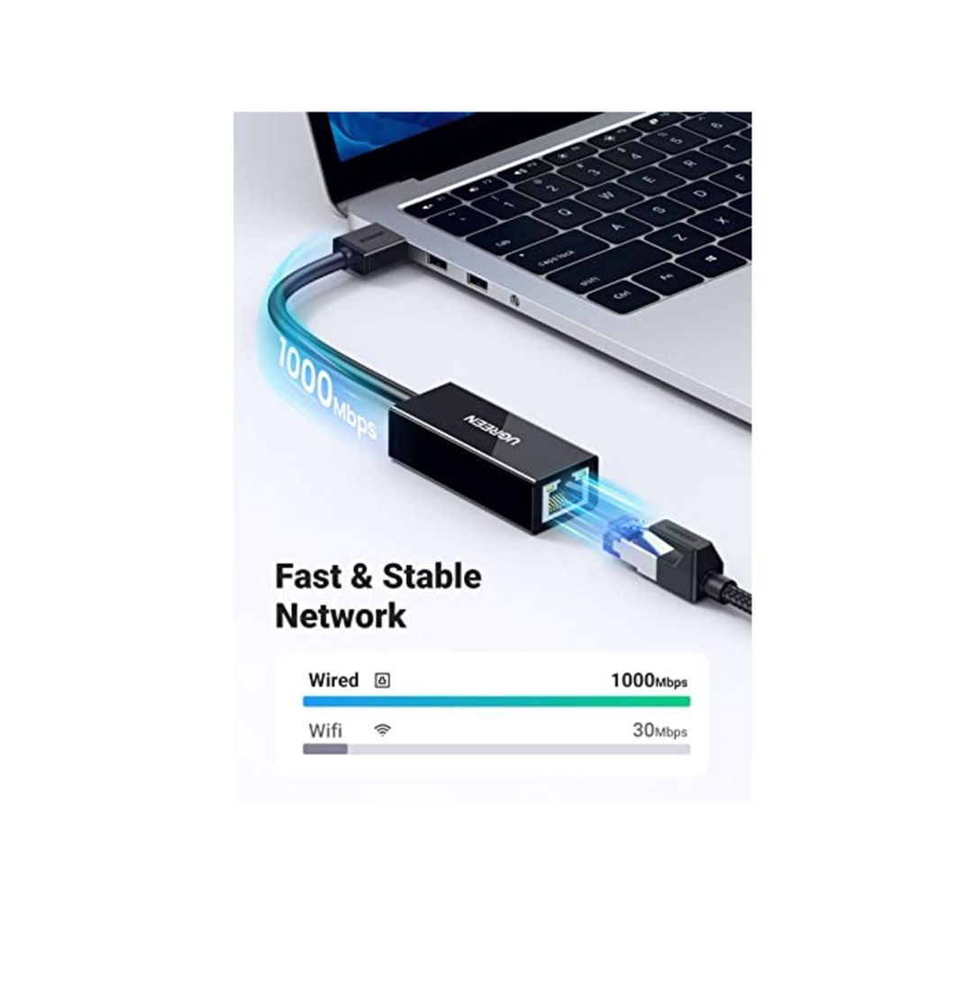 USB Lan "Ugreen Gigabit Ethernet Adapter USB 3.0" — Periferik cihazlar, Bakı (4)