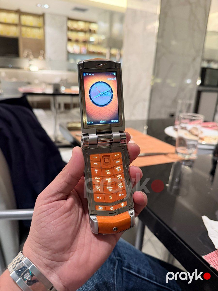 Vertu Constellation Ayxta Candy Orange — Smartfonlar, Bakı (6)