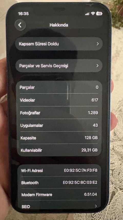 IPhone 12, 128 GB, Mavi — Bakı