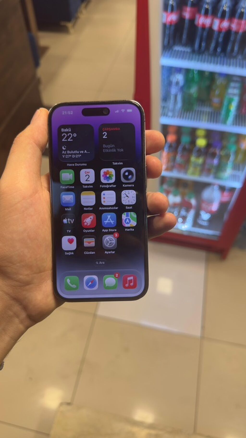 iPhone 14 Pro, 256 GB, Deep Purple — Apple iPhone, Bakı (3)