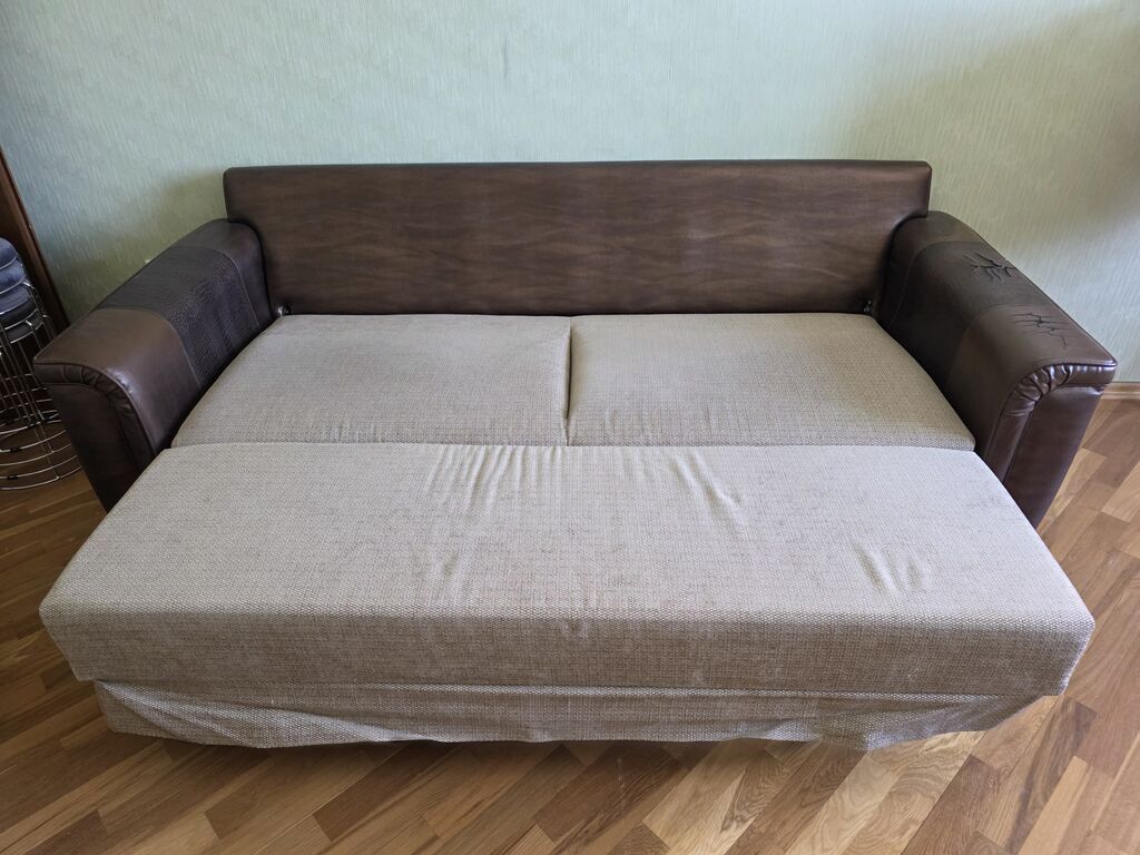 Divan-kravat, İşlənmiş, Açılan, Bazalı, Süni dəri — Divanlər, Bakı (2)