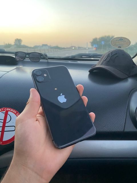 Apple iPhone 11 Black 64GB/4GB — Sumqayıt