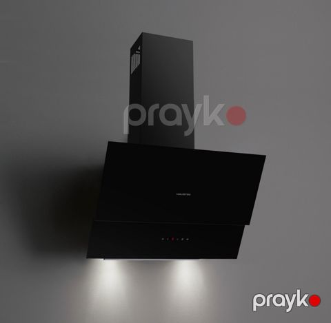 Haustek Qara Şüşə Divar Tipi Aspirator (60 sm) — Bakı