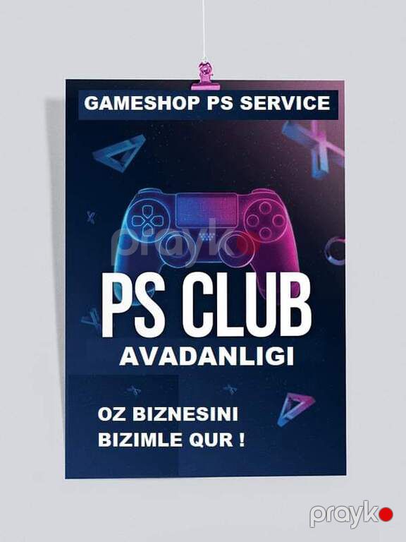 PlayStation klub avadanlığı — Biznes və avadanlıq, Bakı (2)