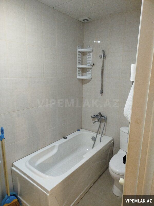 Yasamal rayonunda 1 otaqlı Yeni tikili Kirayə verilir, 40 m² — Mənzil, Bakı (5)