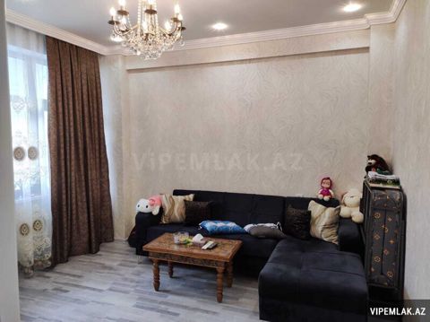 Xətai rayonunda 2 otaqlı Yeni tikili Satılır, 58 m² — Bakı