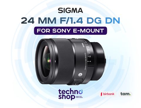 Linza "Sigma 24 mm f/1.4 DG DN for Sony E-Mount" — Bakı