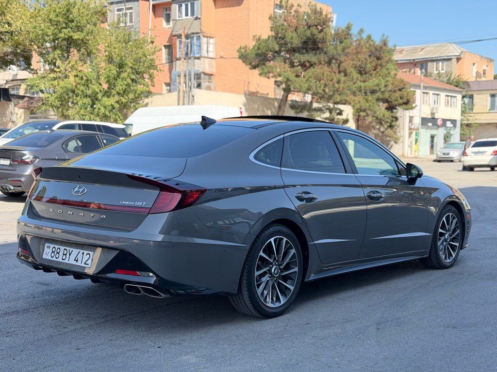 Hyundai Sonata, 1.6 L, 2021 il, 93 000 km — Avtomobillər, Bakı (3)