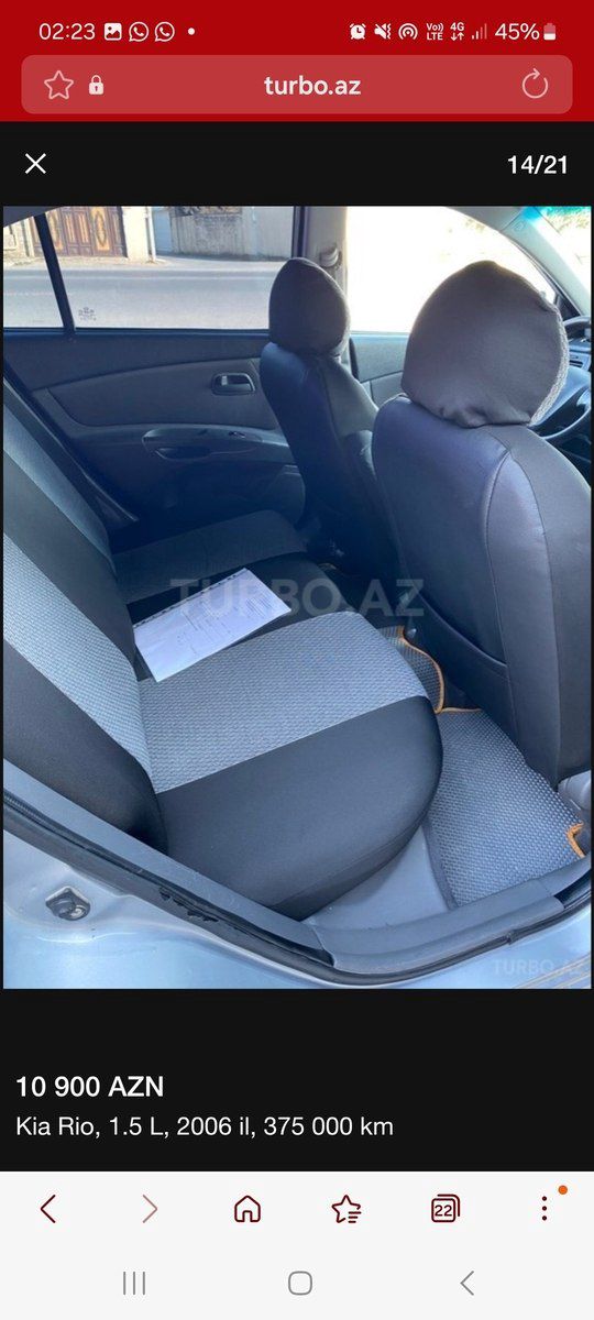 KIA Rio, 2006 il — Avtomobillər, Bakı (7)