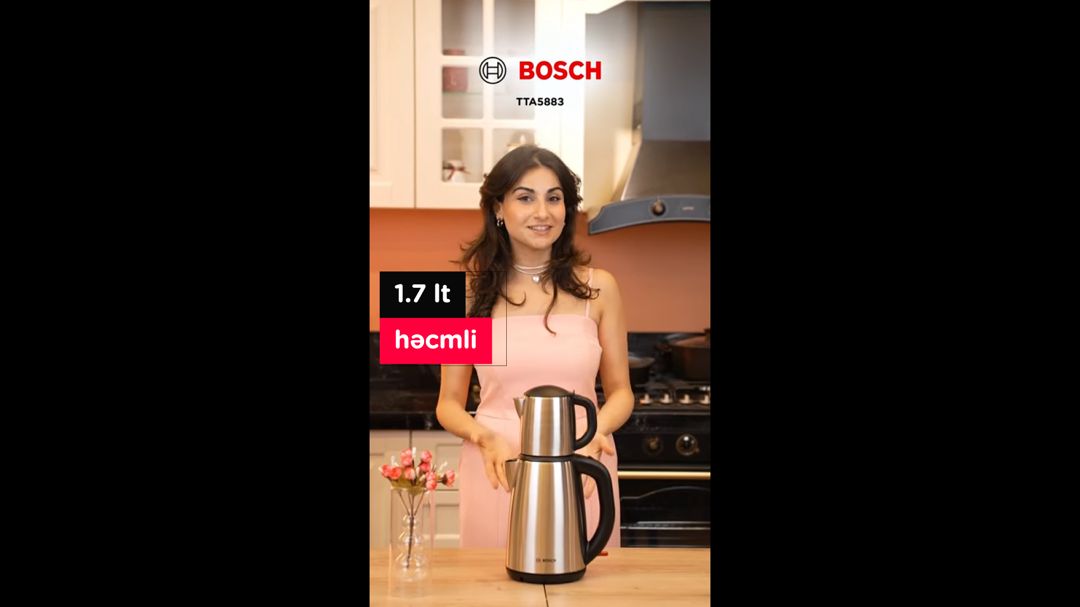 Çaydan Bosch TTA5883 — Elektrik çaydanları və termoslar, Bakı (2)