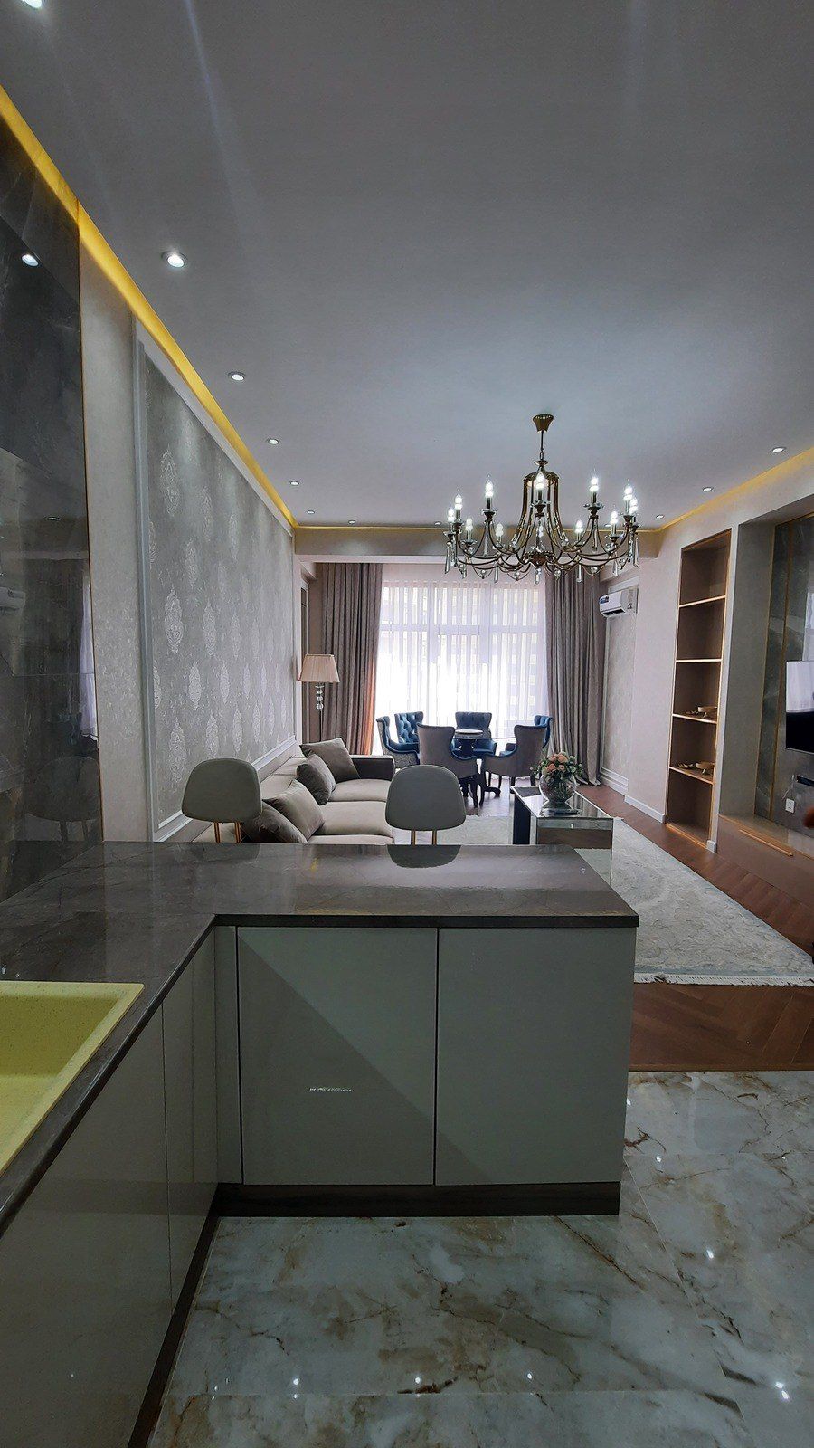 İcarəyə verilir 2 otaqlı yeni tikili 80 m² — Mənzil, Bakı (10)