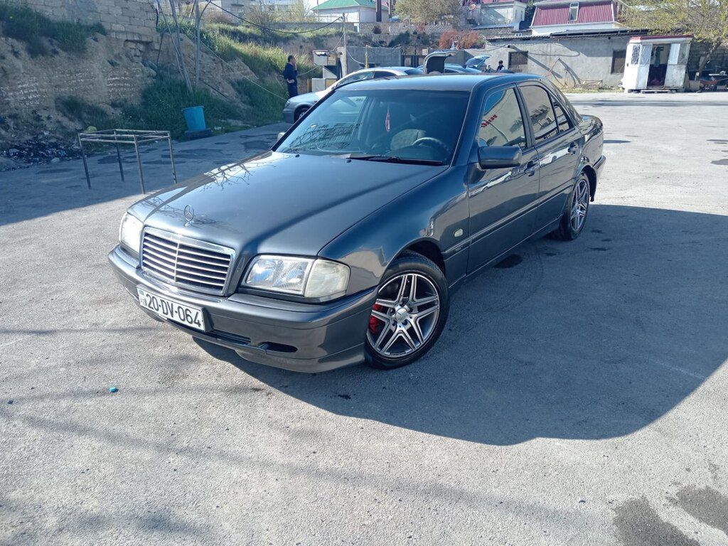Mercedes C 180, 1.8 L, 1998 il, 420 000 km — Avtomobillər, Bakı (2)
