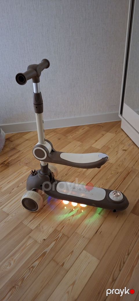 Uşaqlar üçün çoxfunksiyalı skuter təqdim olunur. Model “Scooter” — Bakı