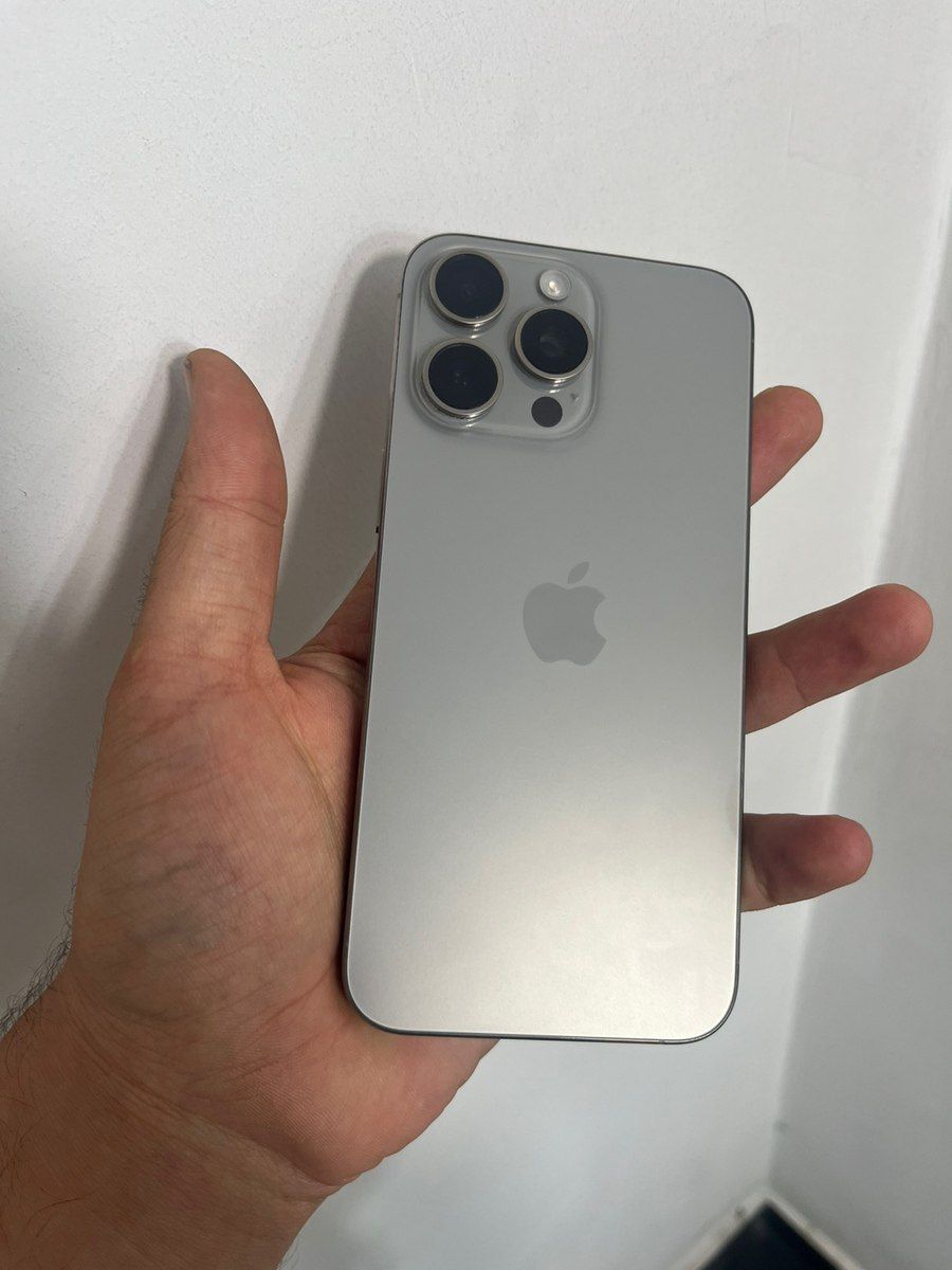 Apple iPhone 15 Pro Max Natural Titanium 256GB/8GB — Smartfonlar, Zaqatala (2)
