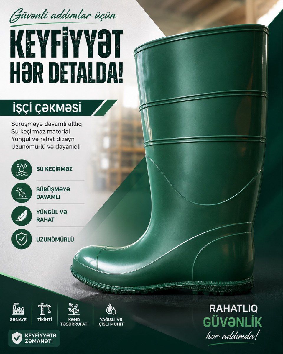 İşçi ayaqqabısı — Geyim, ayakkabı, aksesuarlar, Bakı (5)