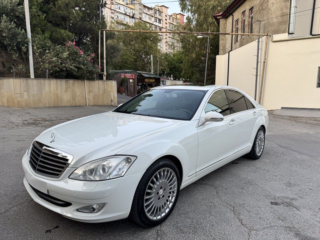 Mercedes S 350, 3.5 L, 2007 il, 287 000 km — Avtomobillər, Bakı (3)
