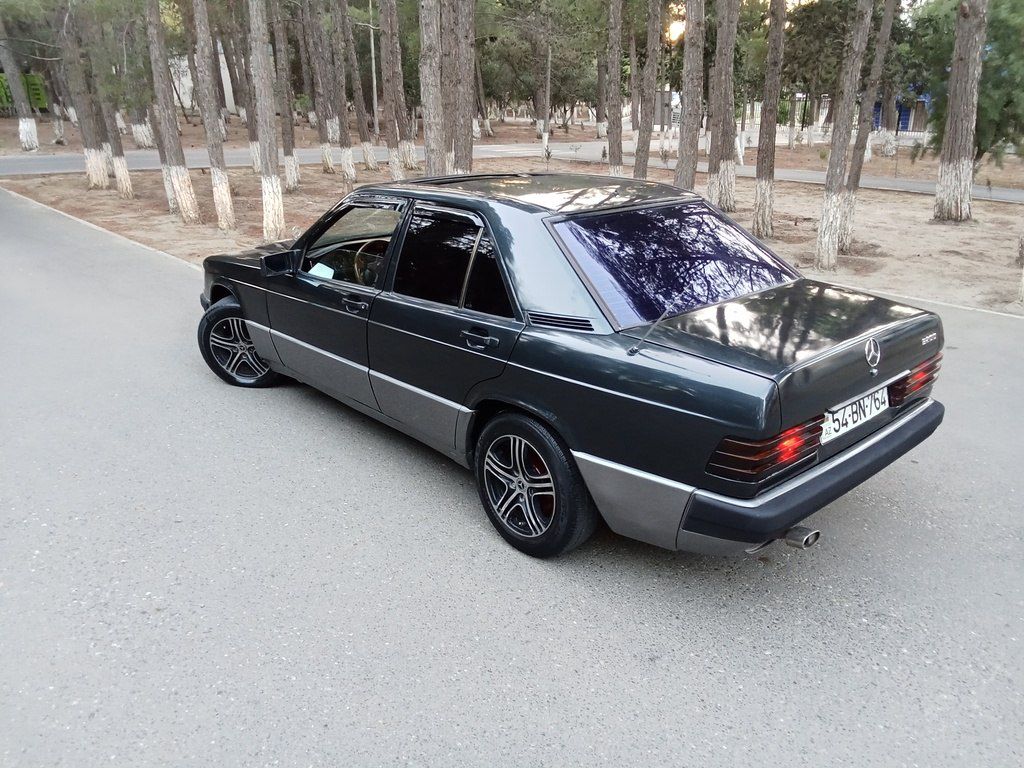 Mercedes 190, 1.8 L, 1990 il, 542 311 km — Avtomobillər, Sumqayıt (4)