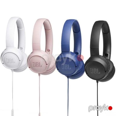 JBL Tune 500 White / Pink / Blue / Black simli qulaqlıq Bütün — Bakı