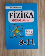 Məhsul: “Fizika Məsələləri” kitabı (9–11) Müəllif: S.Q. Abdullayev — Mustafa Ahmedzade — Книги