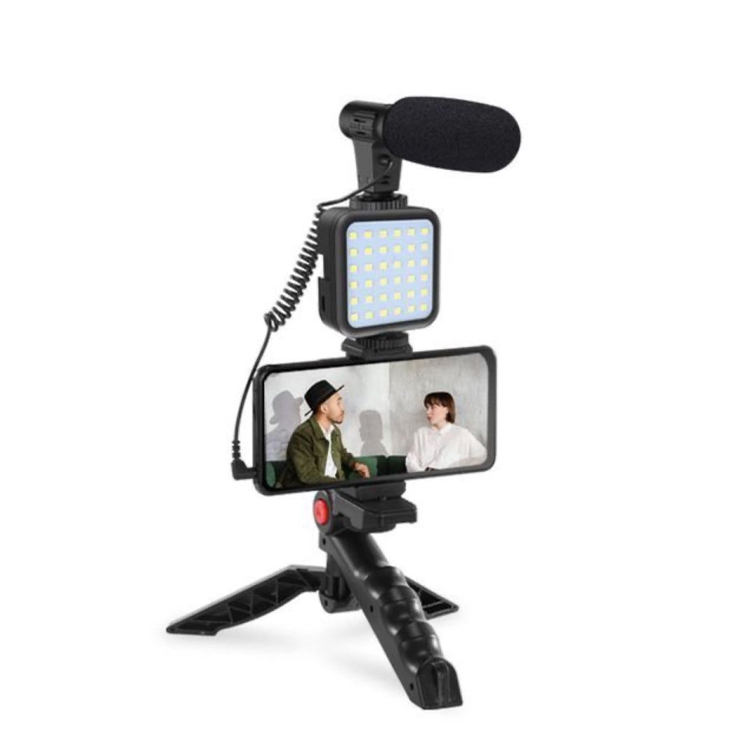 AY-49 Video-Making Kit – Vlogging Tripod — Foto və video texnikası, Bakı (4)