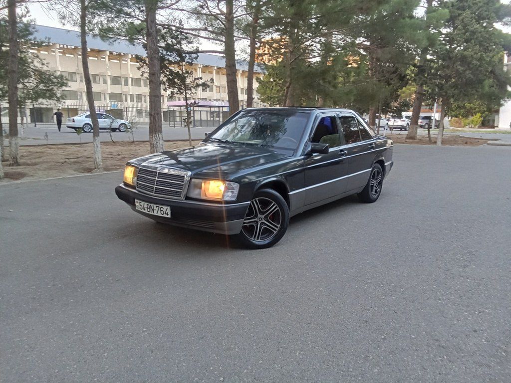 Mercedes 190, 1.8 L, 1990 il, 542 311 km — Avtomobillər, Sumqayıt (8)
