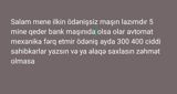 Axtarış: İlkin ödənişsiz avtomobil. Tələblər: - Dəyər: 5 minə qədər — Avtomobil
