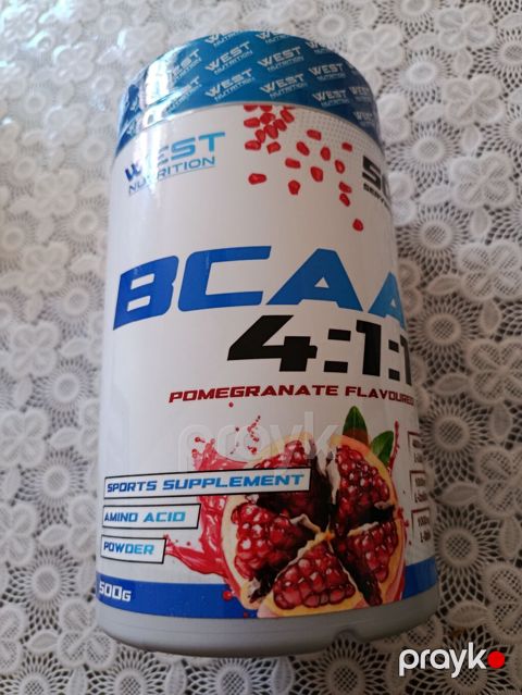 West Nutrition Bcaa 4:1:1 – Nar dadlı aminoturşu tozu - Tərkib: Bcaa — Bakı