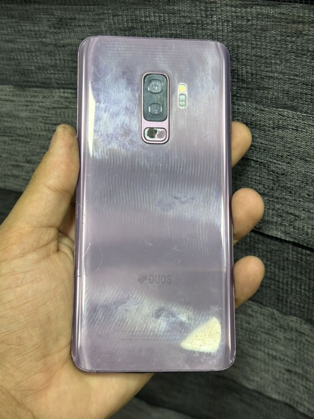 Samsung Galaxy S9 Plus, 64 GB, rəng - Bənövşəyi, Zəmanət, Barmaq izi, Simsiz şarj — Samsung, Bakı (3)