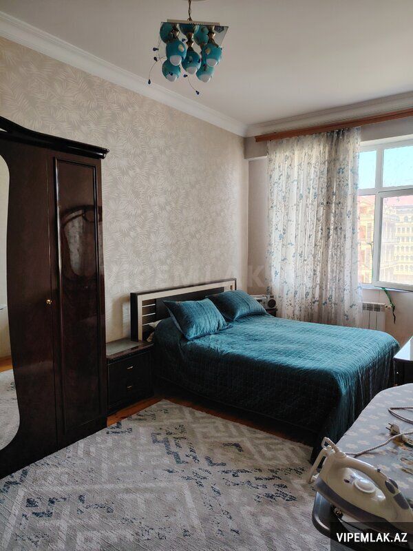 Xətai rayonunda 2 otaqlı Yeni tikili Kirayə verilir, 90 m² — Mənzil, Bakı (2)