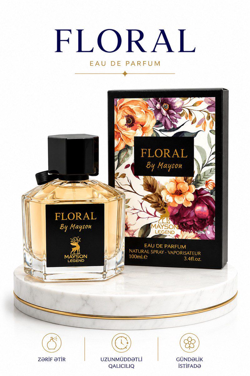 Floral by Mayson Legend Eau de Parfum (100 ml) — Gözəllik və səhiyyə, Bakı