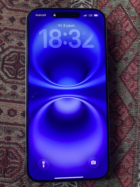 Apple iPhone 16 Pro Max Natural Titanium 256GB/8GB — Gəncə