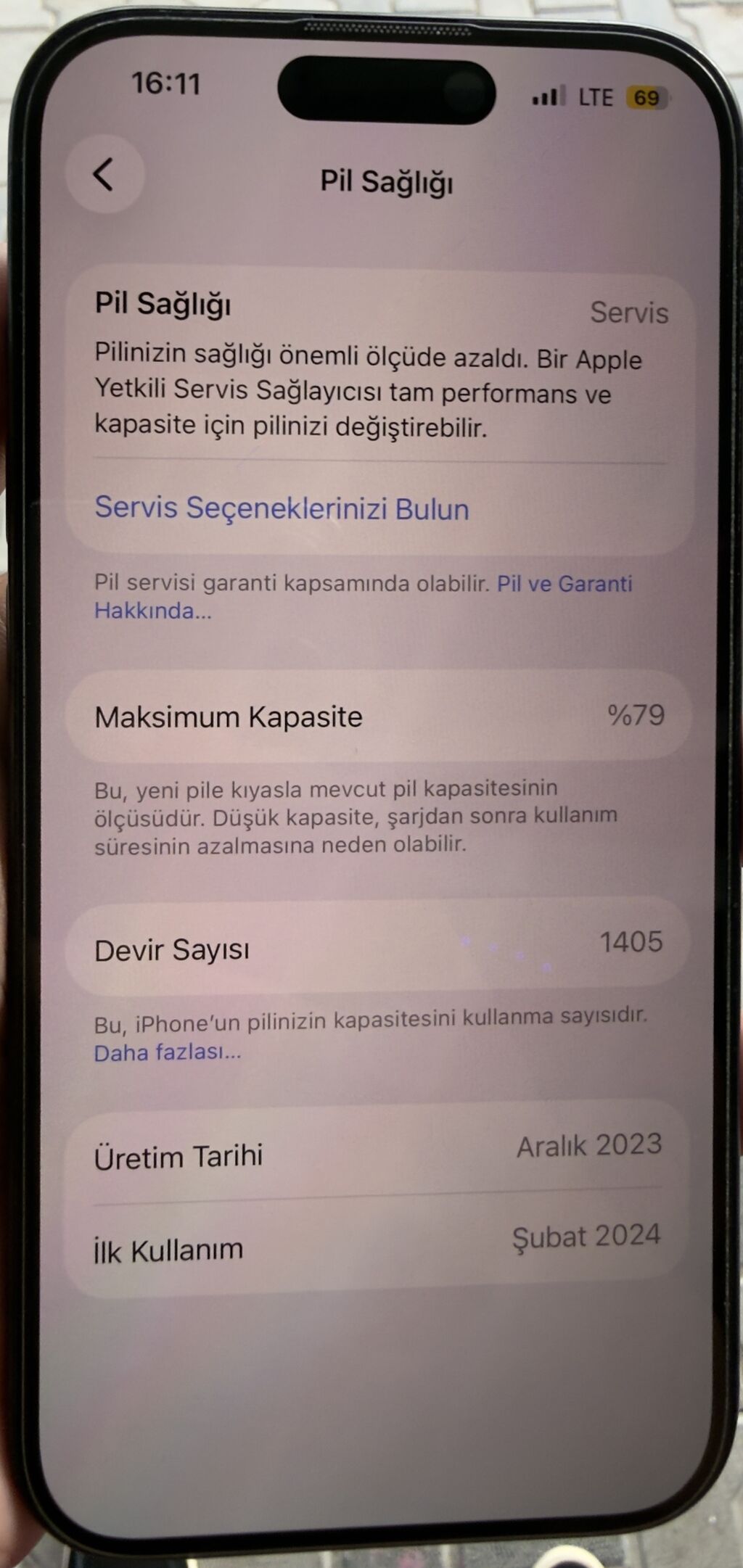 IPhone 15 Pro, 128 GB, Blue Titanium, Simsiz şarj, Face ID, Sənədlərlə — Apple iPhone, Bakı (7)