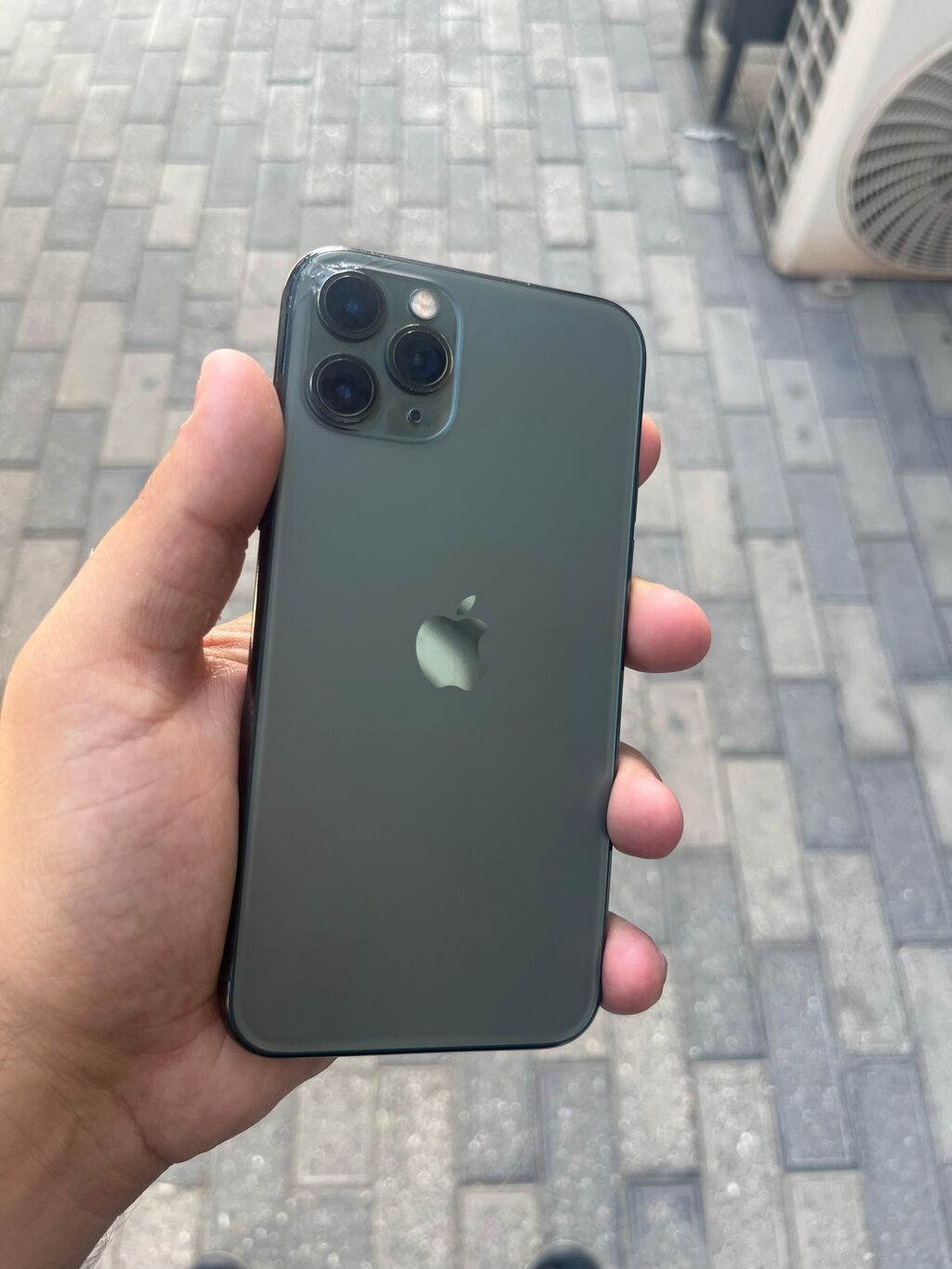 IPhone 11 Pro, Matte Midnight Green, Face ID — Apple iPhone, Bakı (4)
