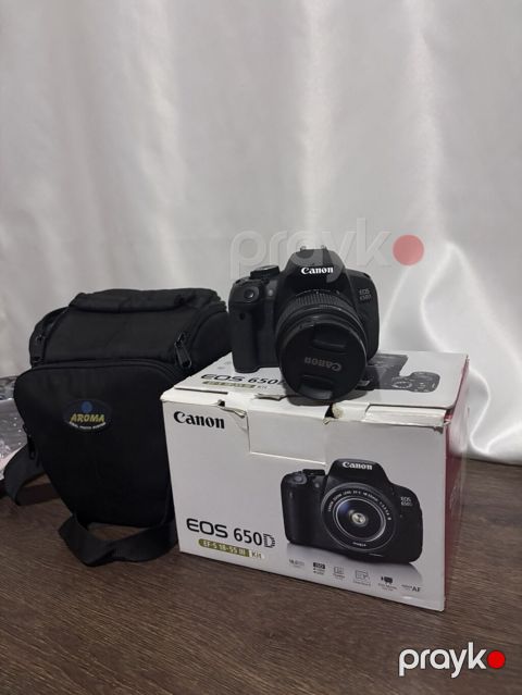 Canon EOS 650D Dslr – EF‑S 18-55mm III Kit - Sensor: 18.0 MP Aps‑c — Bakı